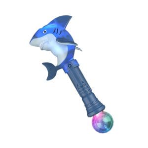 Light Up Color Splash Shark Attack Projecting Wand Light Up Color Splash Shark Attack Projecting Wand