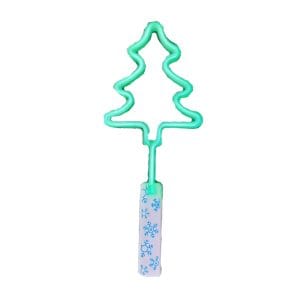 Flashing Neon LED Christmas Tree Wand Assorted Colors Red Blue Green Flashing Neon LED Christmas Tree Wand Assorted Colors Red Blue Green