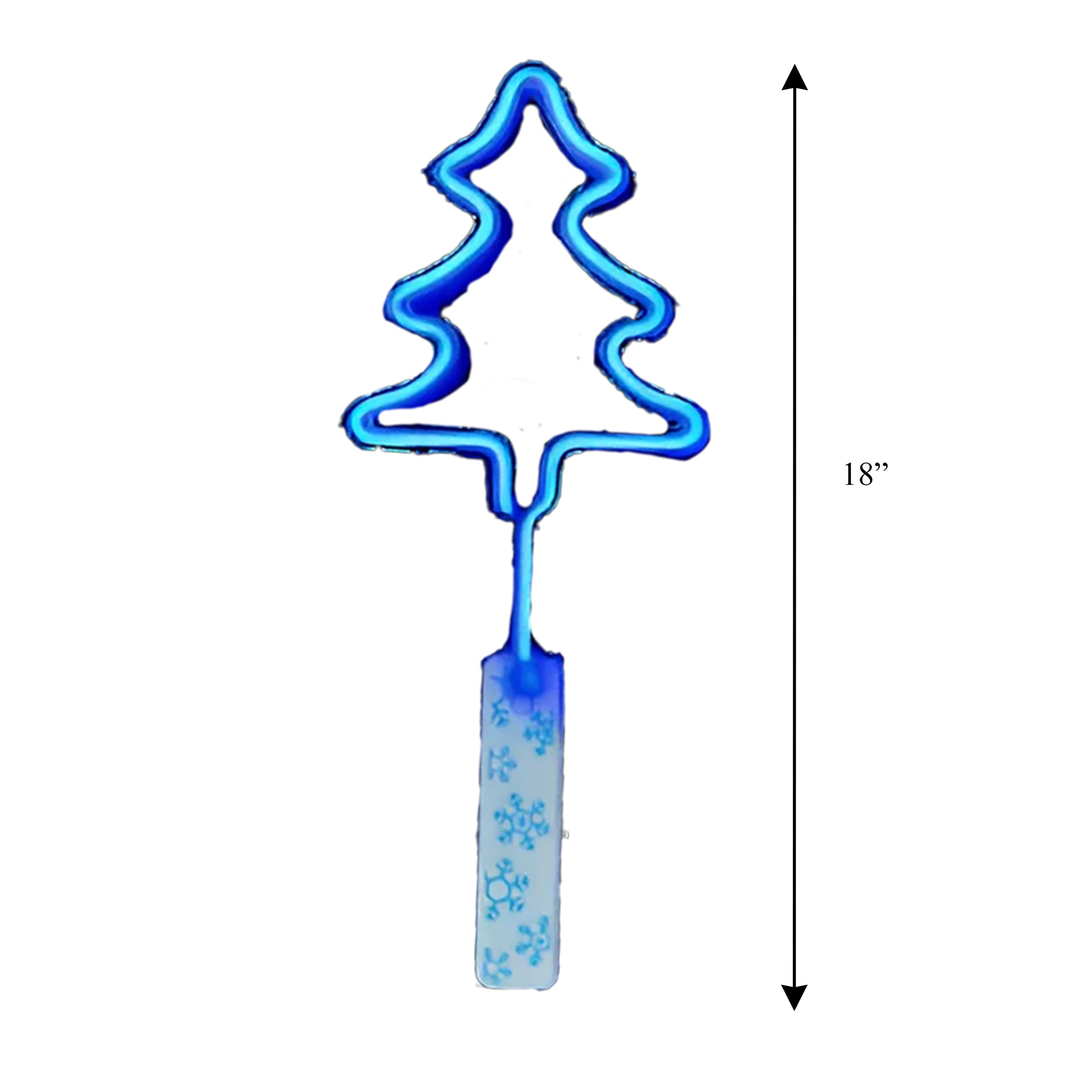 Flashing Neon LED Christmas Tree Wand Assorted Colors Red Blue Green All Products Flashing Neon LED Christmas Tree Wand Assorted Colors Red Blue Green All Products 3