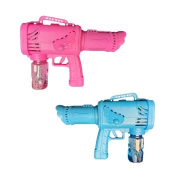 Light Up Musical Bubble Blasting Bazooka Gun Assortment of Blue and Pink All Products 3