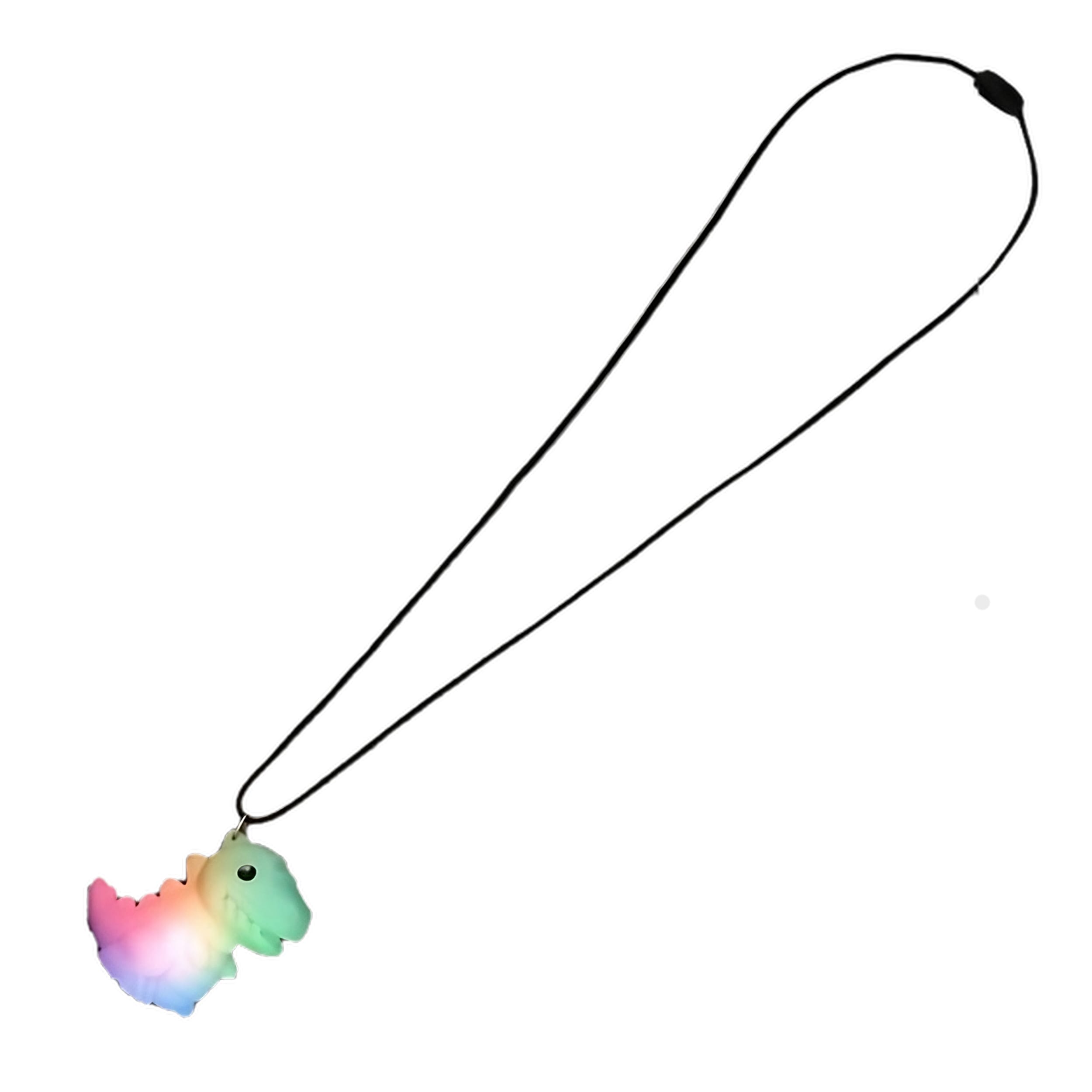 Light Up Soft Baby Dinosaur Charm Necklace with 8 LED Functions All Products Light Up Soft Baby Dinosaur Charm Necklace with 8 LED Functions All Products 4