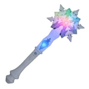 Musical Winter Frosty Snowflakes Motion-Activated Torch LED Wand Musical Winter Frosty Snowflakes Motion-Activated Torch LED Wand