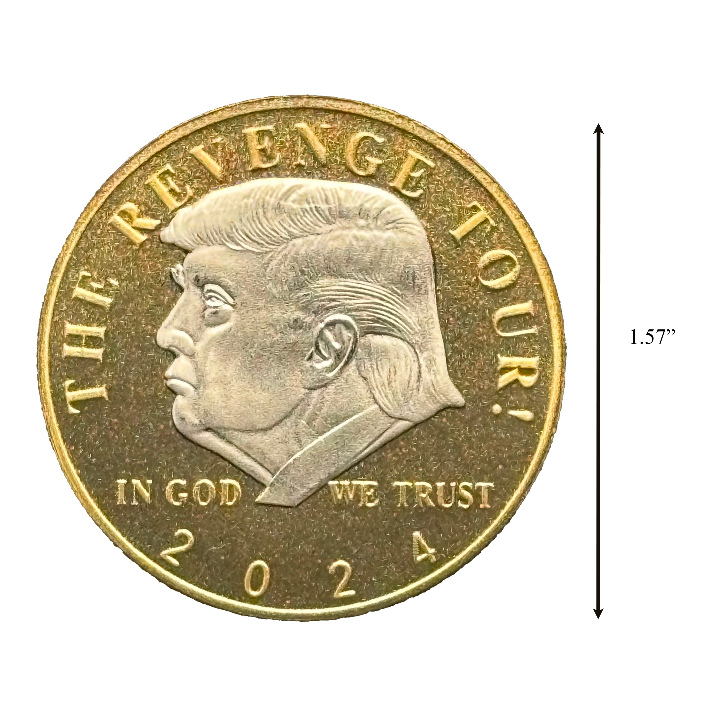 Donald Trump 2024 The Revenge Tour Commemorative Presidential Gold Plated Coin All Products Donald Trump 2024 The Revenge Tour Commemorative Presidential Gold Plated Coin All Products 5