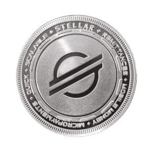 XLM Stellar Blockchain Crypto Silver Plated Souvenir Coin