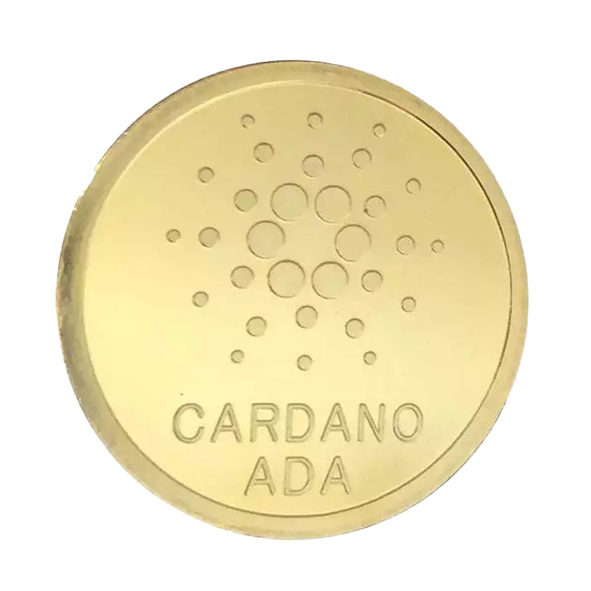 Cardano ADA Technology Blockchain Crypto Gold Plated Coin All Products Cardano ADA Technology Blockchain Crypto Gold Plated Coin All Products 2