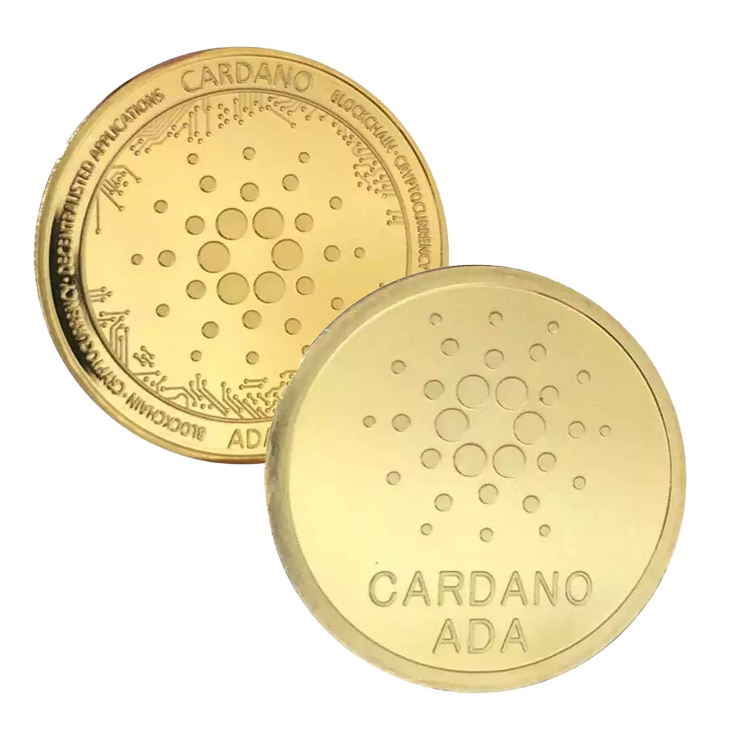 Cardano ADA Technology Blockchain Crypto Gold Plated Coin All Products Cardano ADA Technology Blockchain Crypto Gold Plated Coin All Products 4