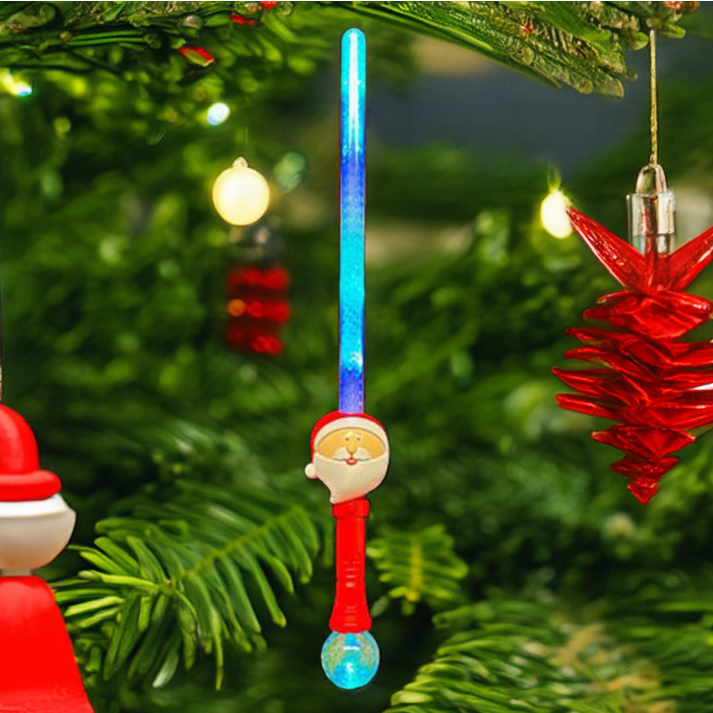 Jolly Santa Claus Light Saber Sword with Prism Ball All Products Jolly Santa Claus Light Saber Sword with Prism Ball All Products 5