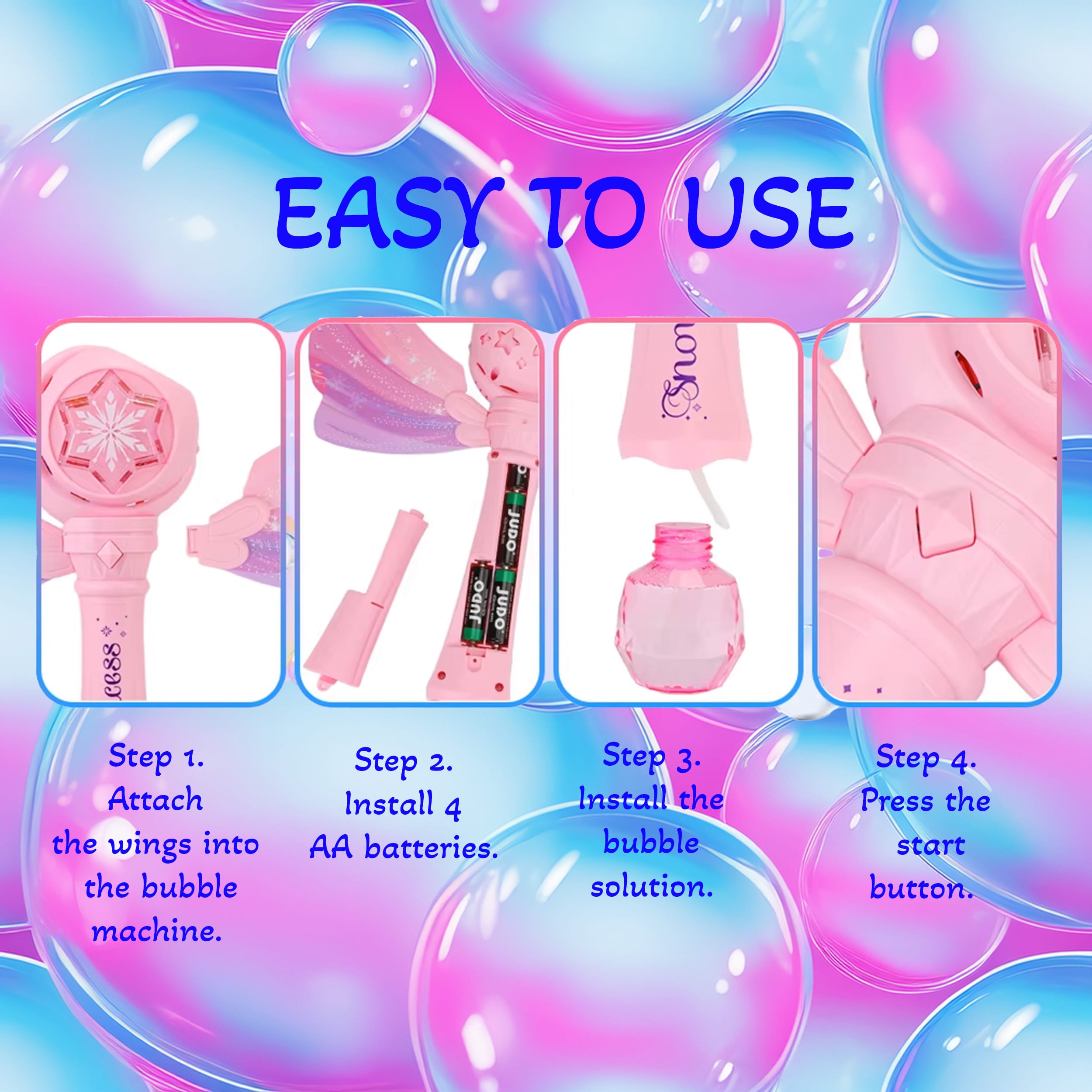 Light Up Musical Butterfly Bubble Wand All Products Light Up Musical Butterfly Bubble Wand All Products 5
