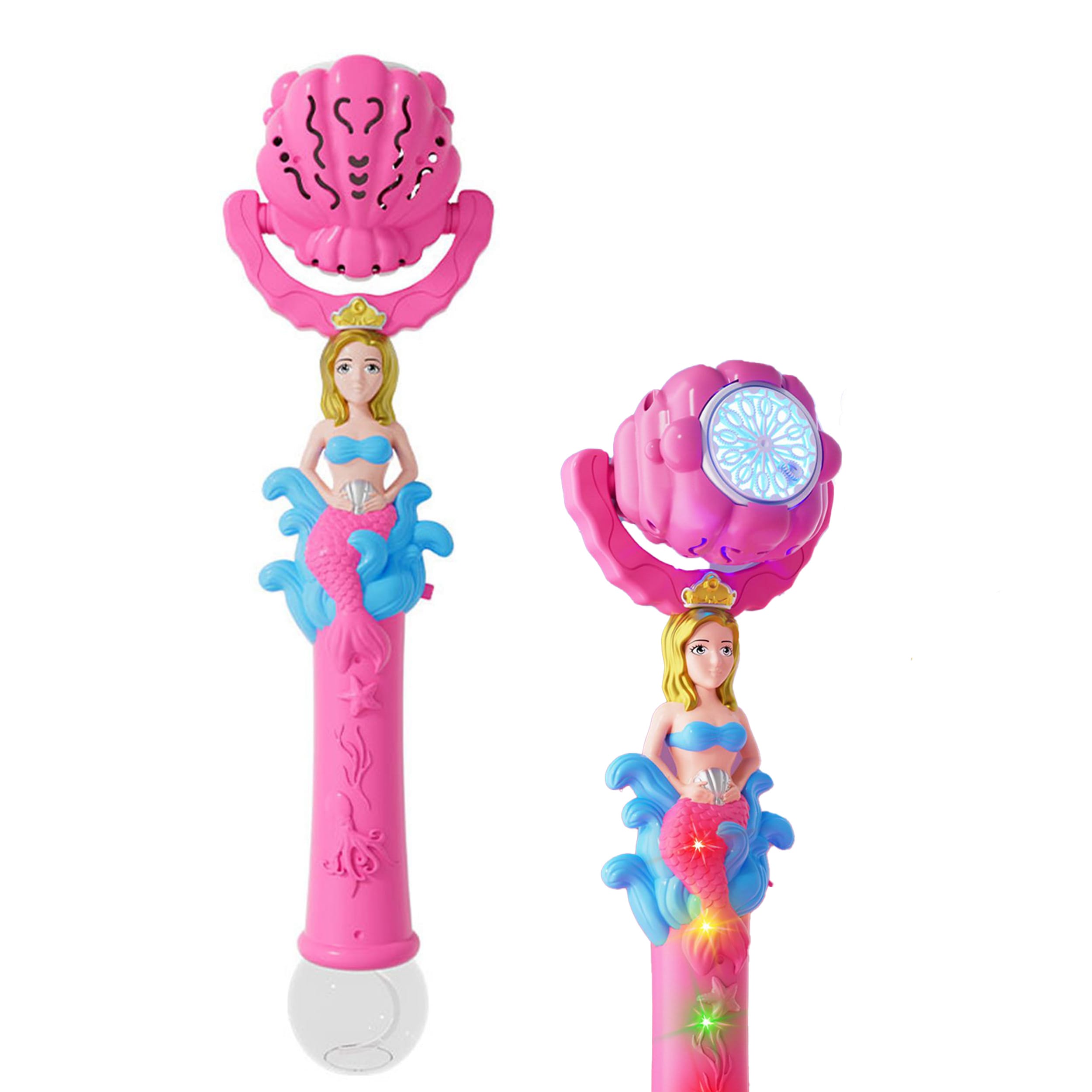 Light Up Seashell Mermaid Bubble Wand All Products Light Up Seashell Mermaid Bubble Wand All Products 3