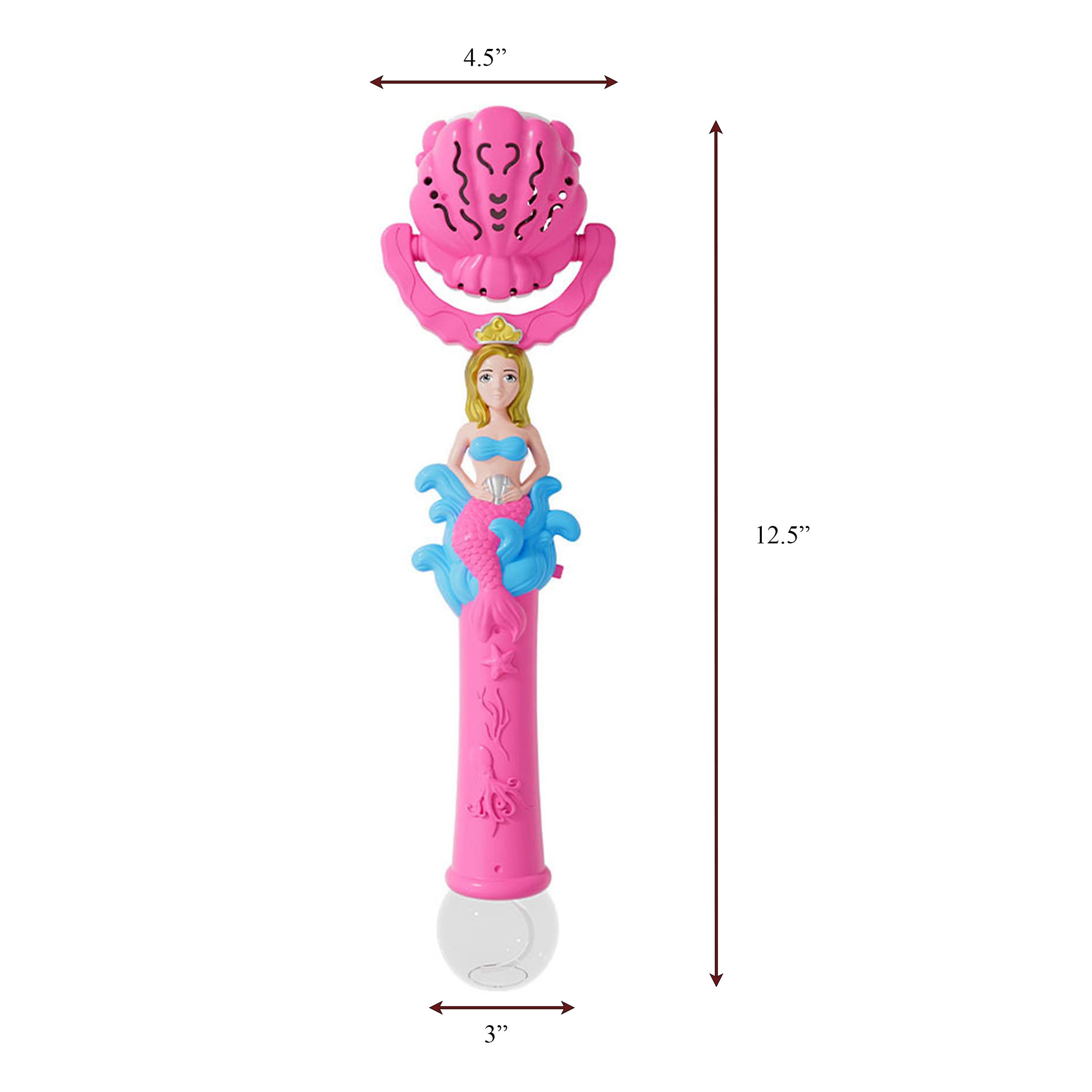 Light Up Seashell Mermaid Bubble Wand All Products Light Up Seashell Mermaid Bubble Wand All Products 2