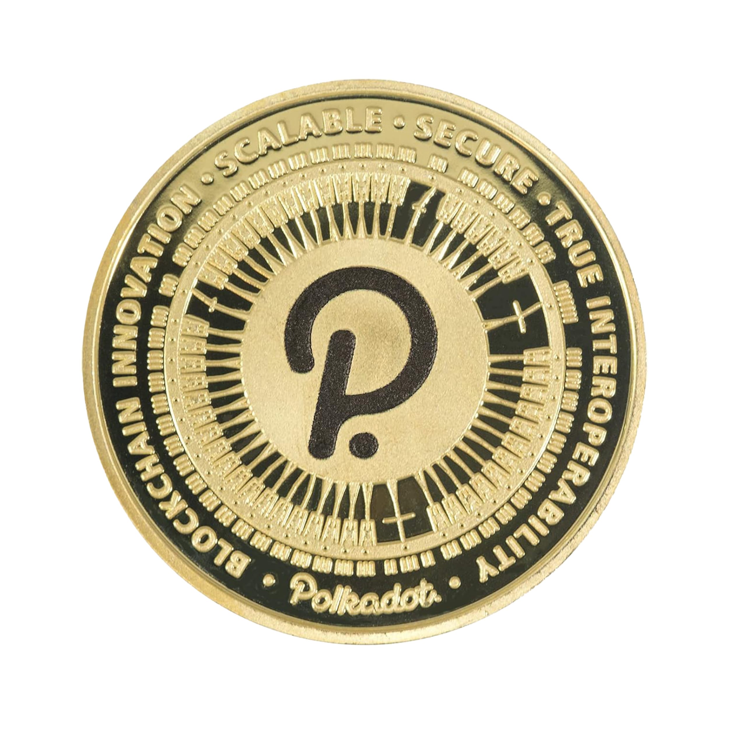 Polkadot Blockchain Crypto Gold Plated Coin All Products Polkadot Blockchain Crypto Gold Plated Coin All Products
