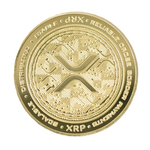 XRP Ripple Blockchain Crypto Gold Plated Coin XRP Ripple Blockchain Crypto Gold Plated Coin