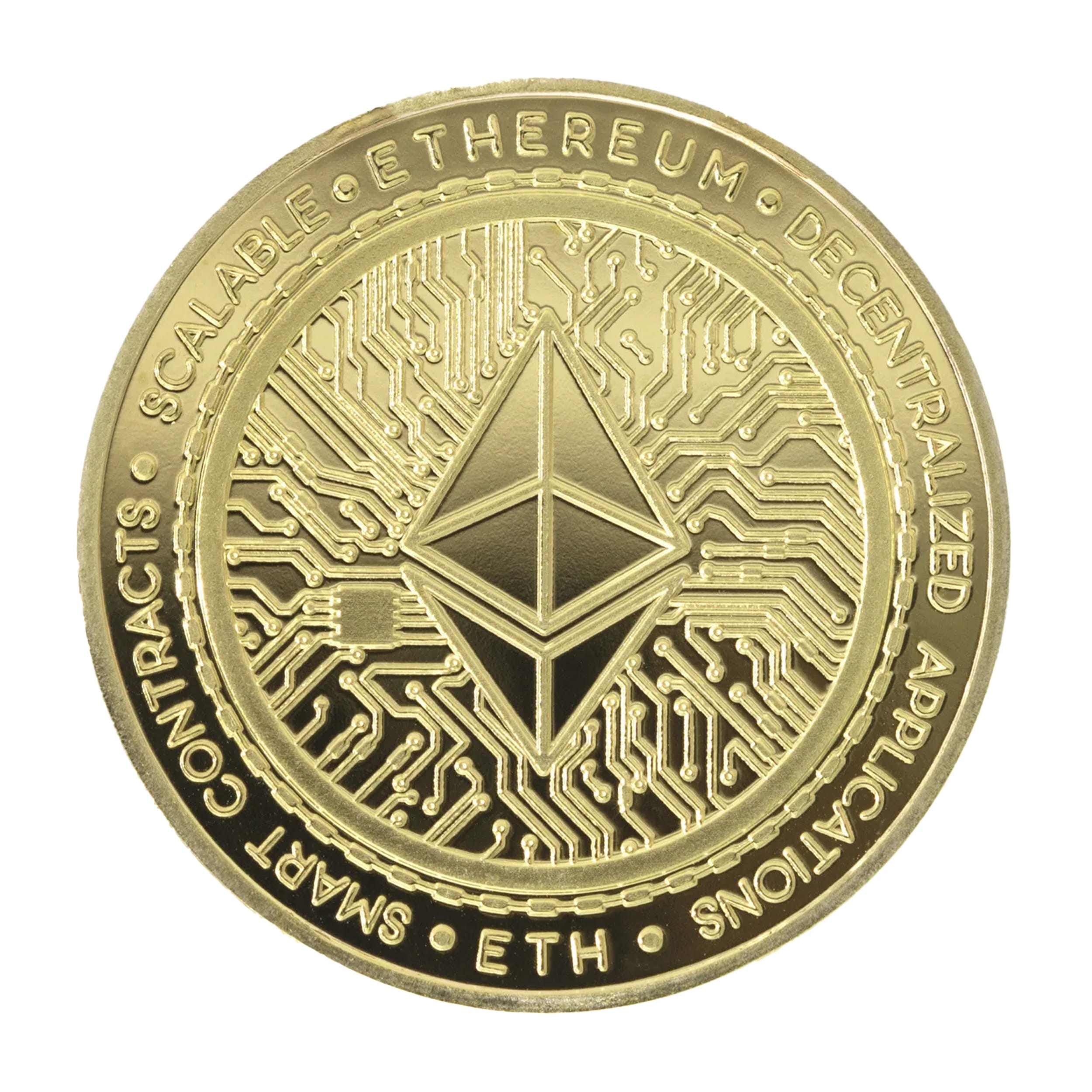 Ethereum Classic Blockchain Crypto Gold Plated Coin All Products Ethereum Classic Blockchain Crypto Gold Plated Coin All Products