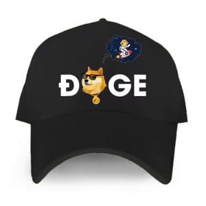 Dogecoin Doge HODL To the Moon Crypto Unisex Classic Black Baseball Cap Dogecoin Doge HODL To the Moon Crypto Unisex Classic Black Baseball Cap