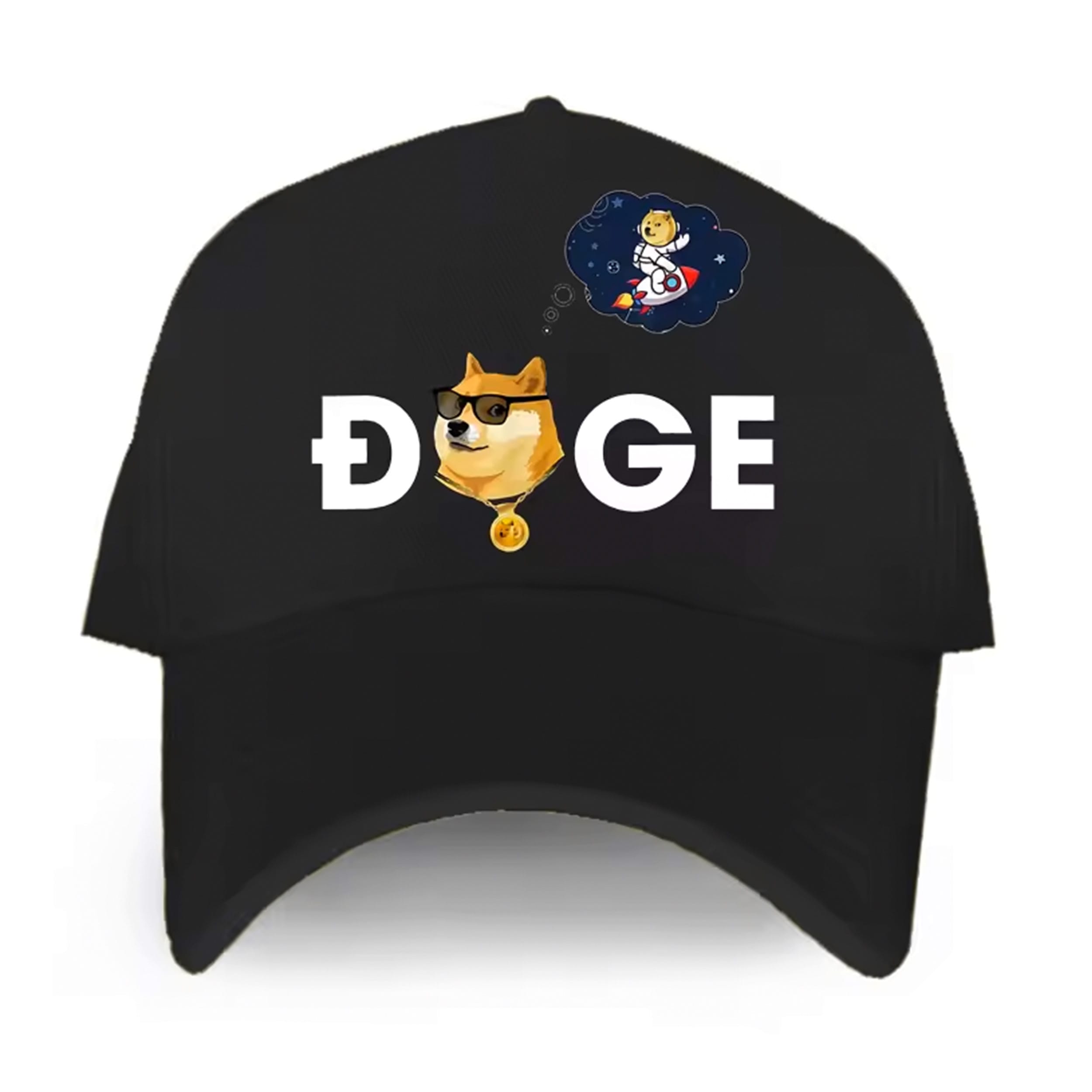 Dogecoin Doge HODL To the Moon Crypto Unisex Classic Black Baseball Cap All Products Dogecoin Doge HODL To the Moon Crypto Unisex Classic Black Baseball Cap All Products