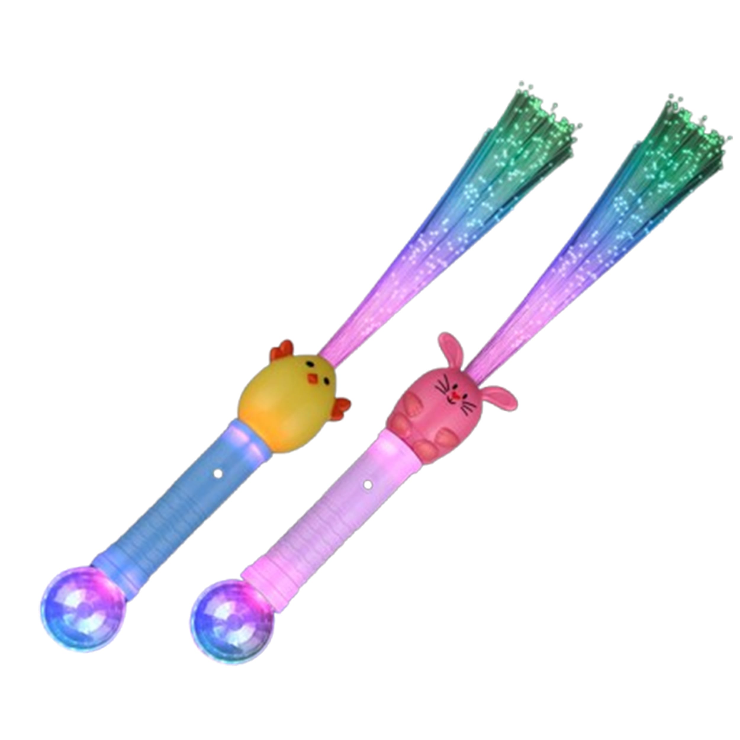 Pack of 2 Light Up Easter Sparkle Wands Bunny and Chick Duo All Products Pack of 2 Light Up Easter Sparkle Wands Bunny and Chick Duo All Products