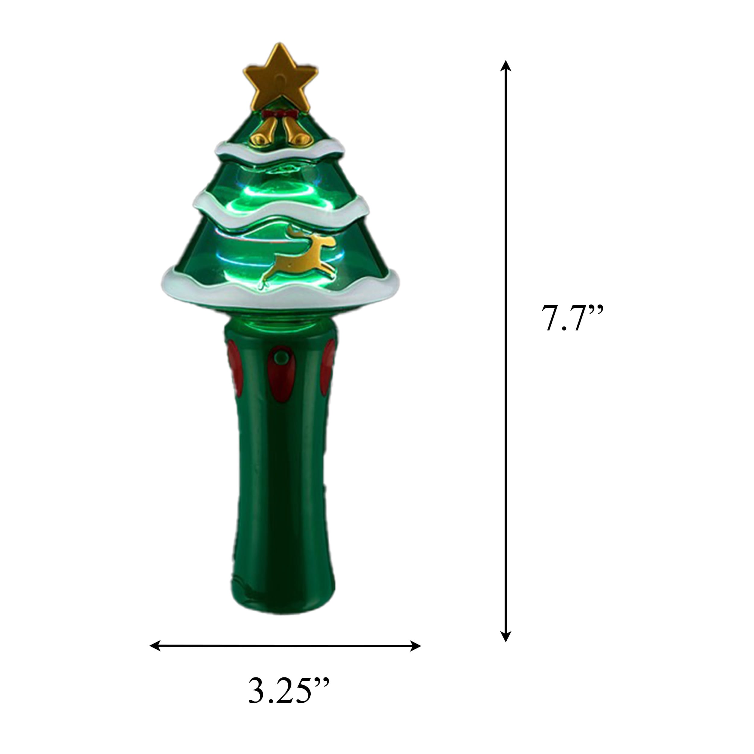 Light Up Christmas Tree Wand with Multicolor Spinning LEDs All Products Light Up Christmas Tree Wand with Multicolor Spinning LEDs All Products 2