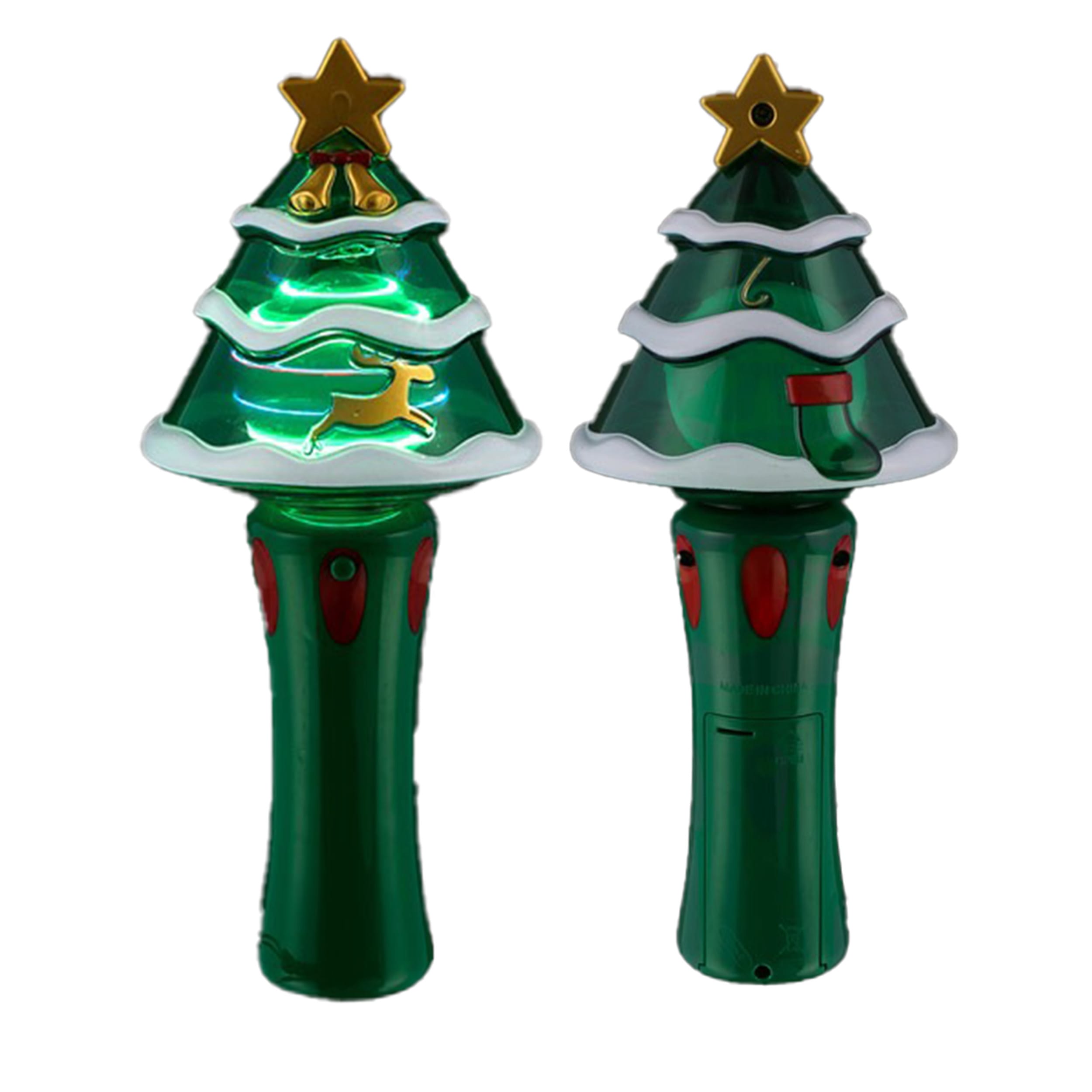Light Up Christmas Tree Wand with Multicolor Spinning LEDs All Products Light Up Christmas Tree Wand with Multicolor Spinning LEDs All Products 4