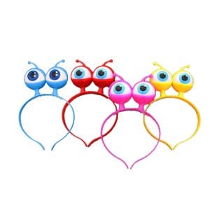 Flashing Alien Eyes Antenna Head Bopper Assorted Flashing Alien Eyes Antenna Head Bopper Assorted