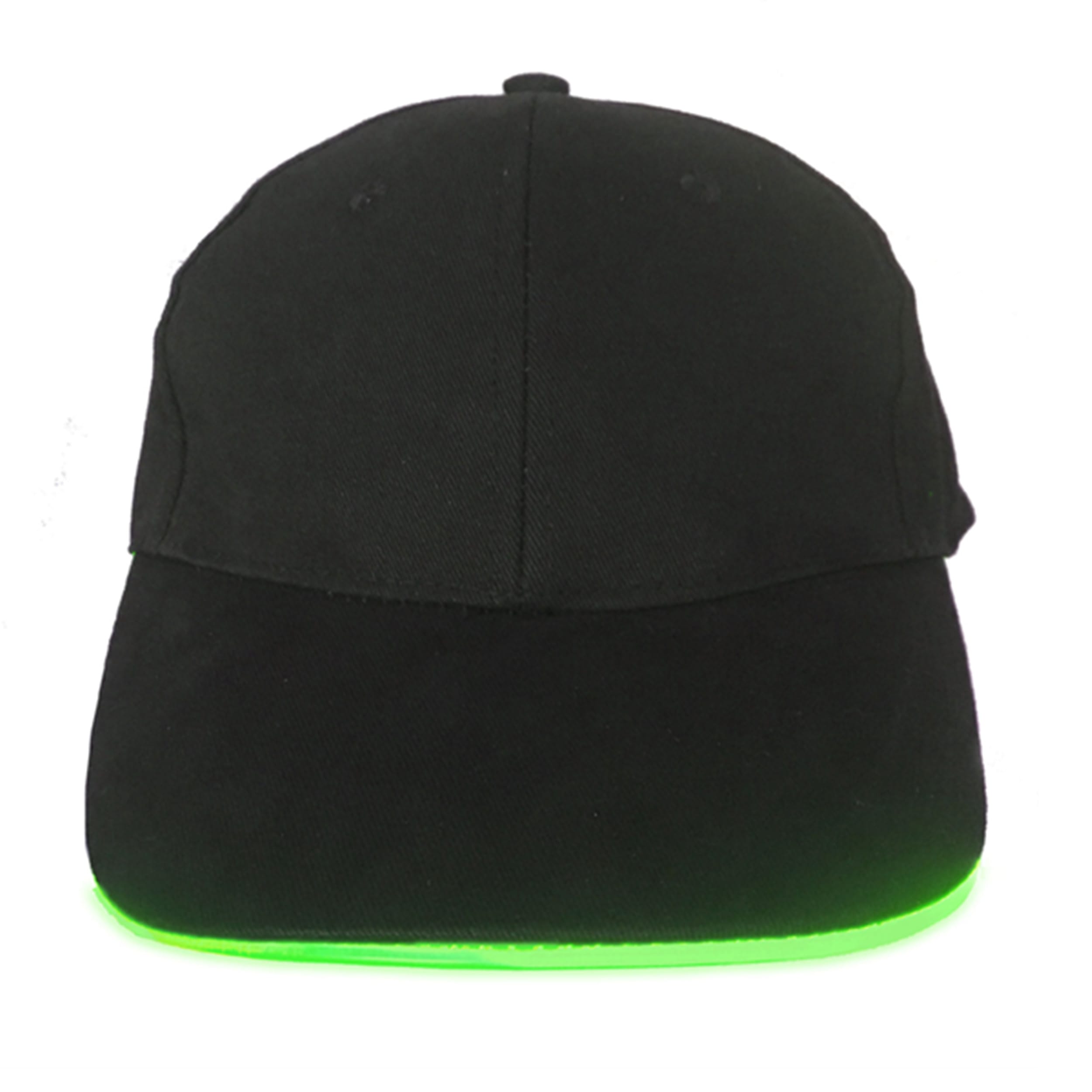 Glow Up LED Fiber Optic Baseball Hat Black All Products Glow Up LED Fiber Optic Baseball Hat Black All Products 2