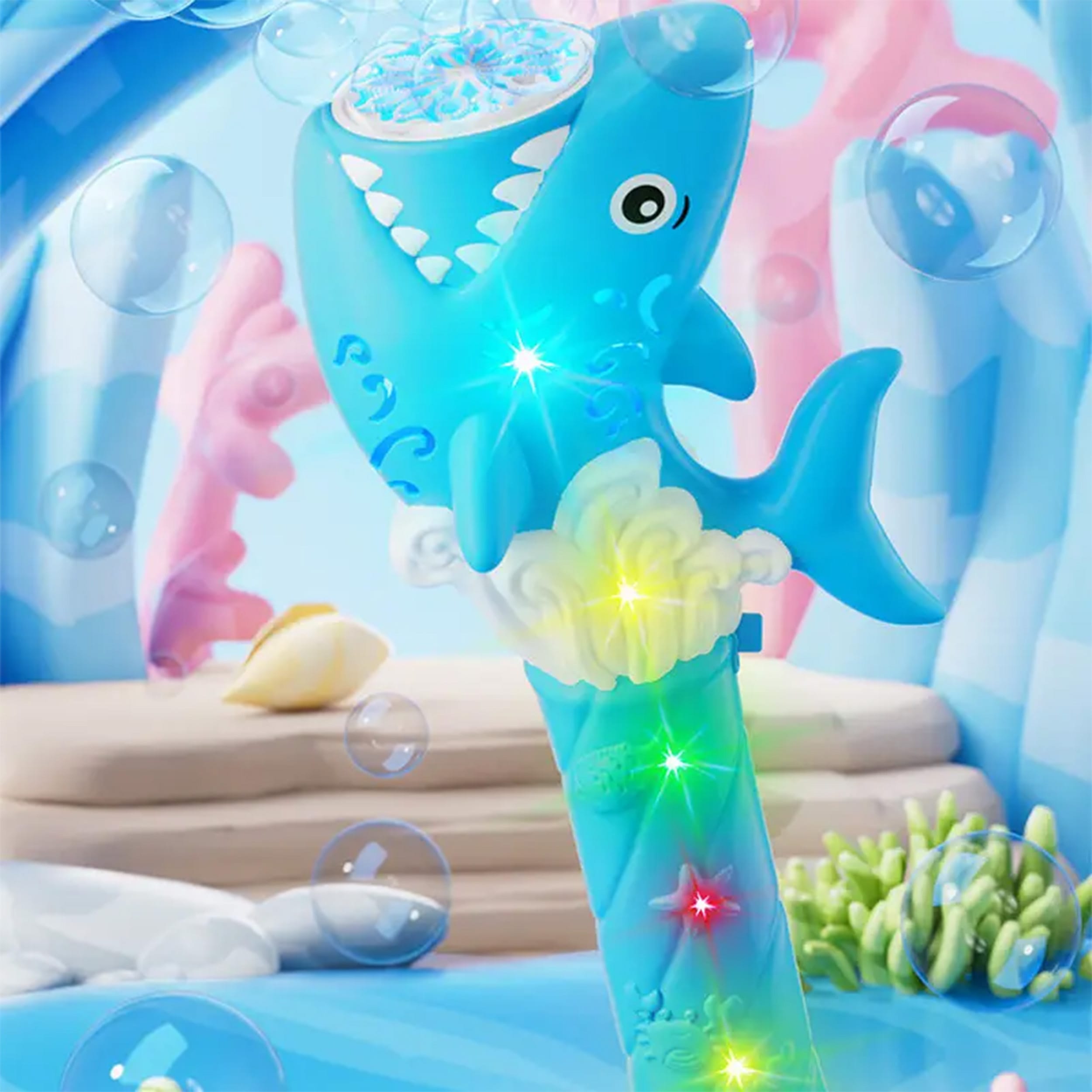 Light Up Shark Bubble Wand All Products Light Up Shark Bubble Wand All Products 4