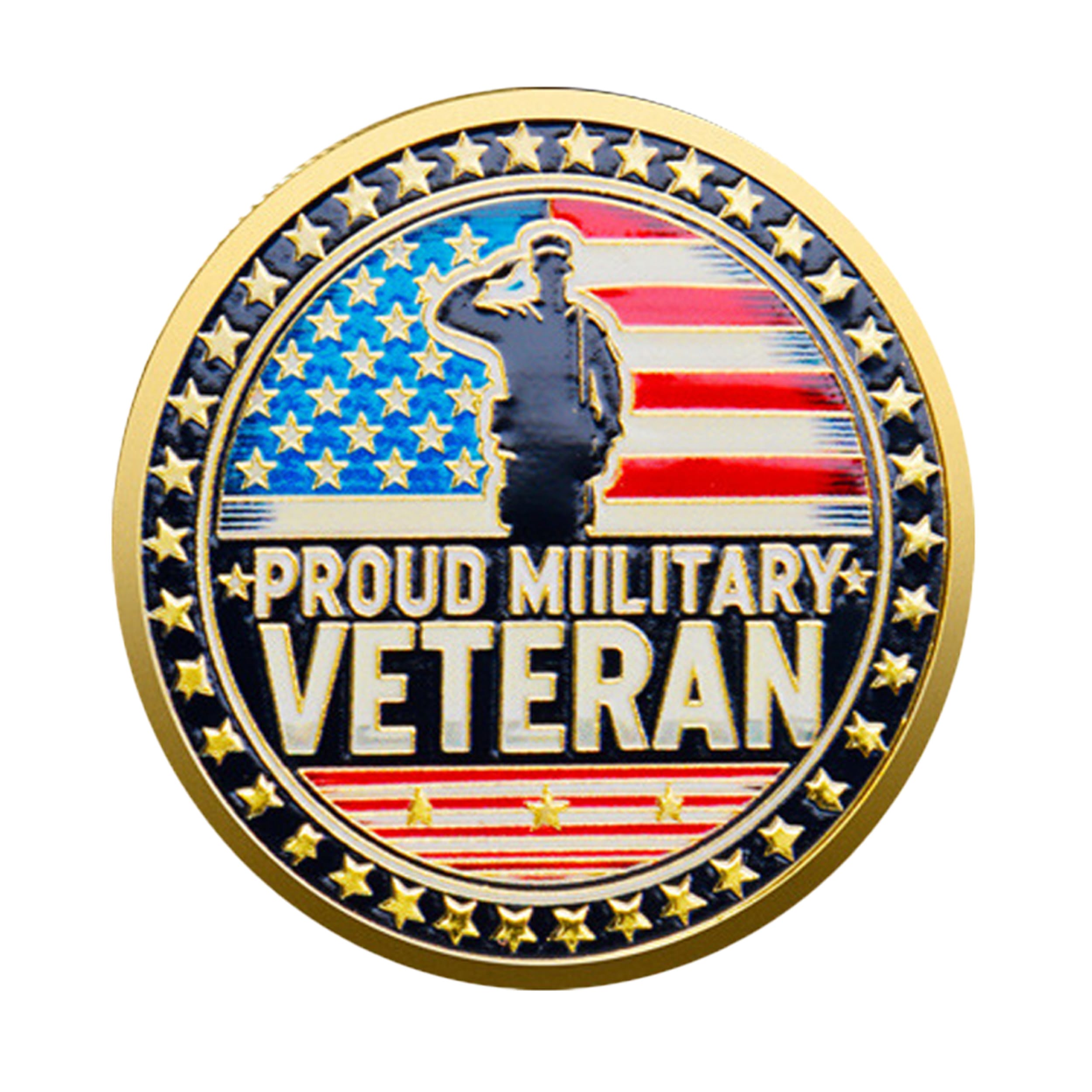 Proud Military Veteran Challenge Gold Plated Coin All Products Proud Military Veteran Challenge Gold Plated Coin All Products