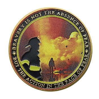 Firefighter Courage Tribute Gold Plated Challenge Coin All Products Firefighter Courage Tribute Gold Plated Challenge Coin All Products