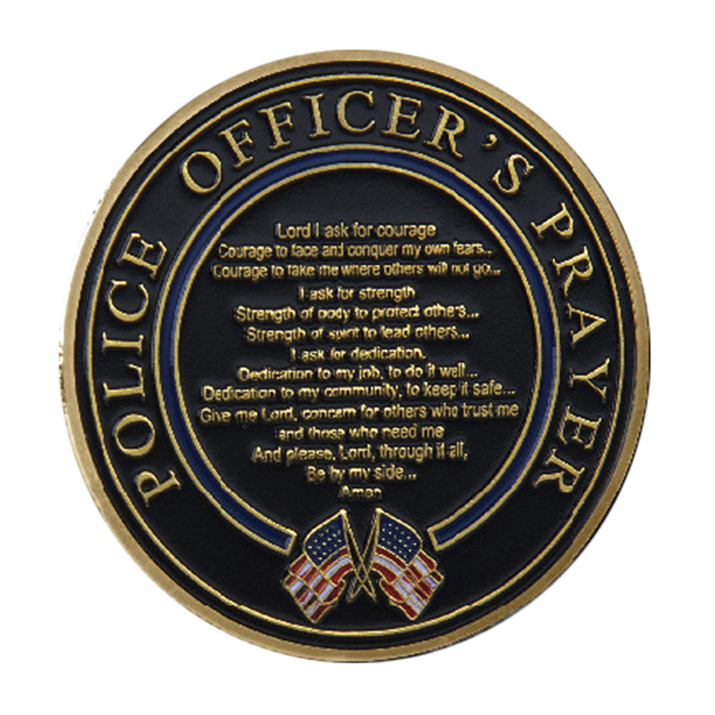I Got Your 6 Police Gold Plated Challenge Coin All Products I Got Your 6 Police Gold Plated Challenge Coin All Products 3