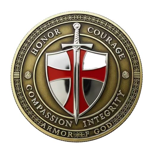 Covenant Edition Put on the Whole Armor of God Christian Gold Plated Coin All Products