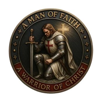 Warrior of Faith Challenge Gold Plated Coin All Products