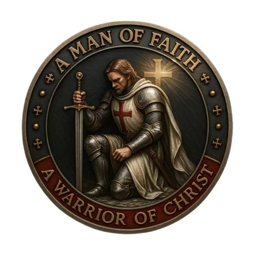 Warrior of Faith Challenge Gold Plated Coin All Products