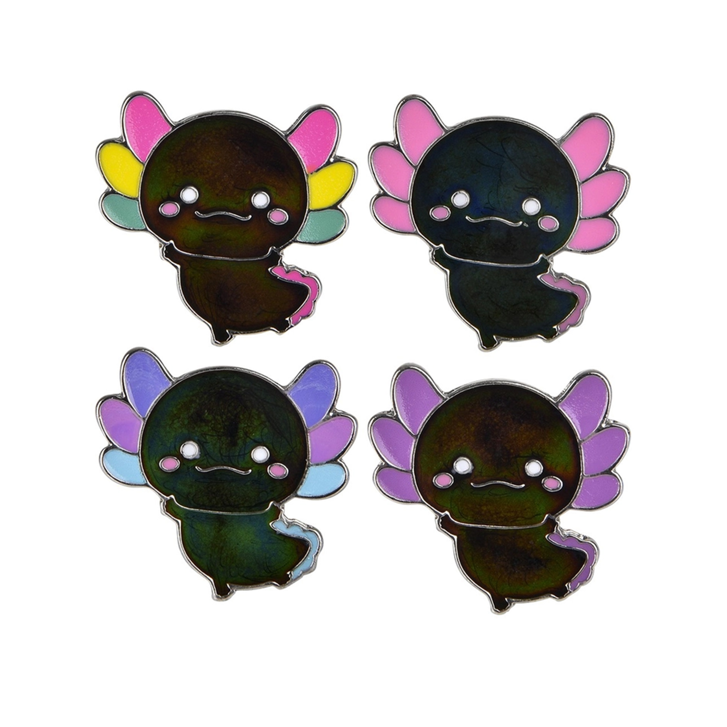 Adjustable Assorted Axolotl Themed Mood Ring Collect Them All Adjustable Mood Rings Adjustable Assorted Axolotl Themed Mood Ring Collect Them All Adjustable Mood Rings 5
