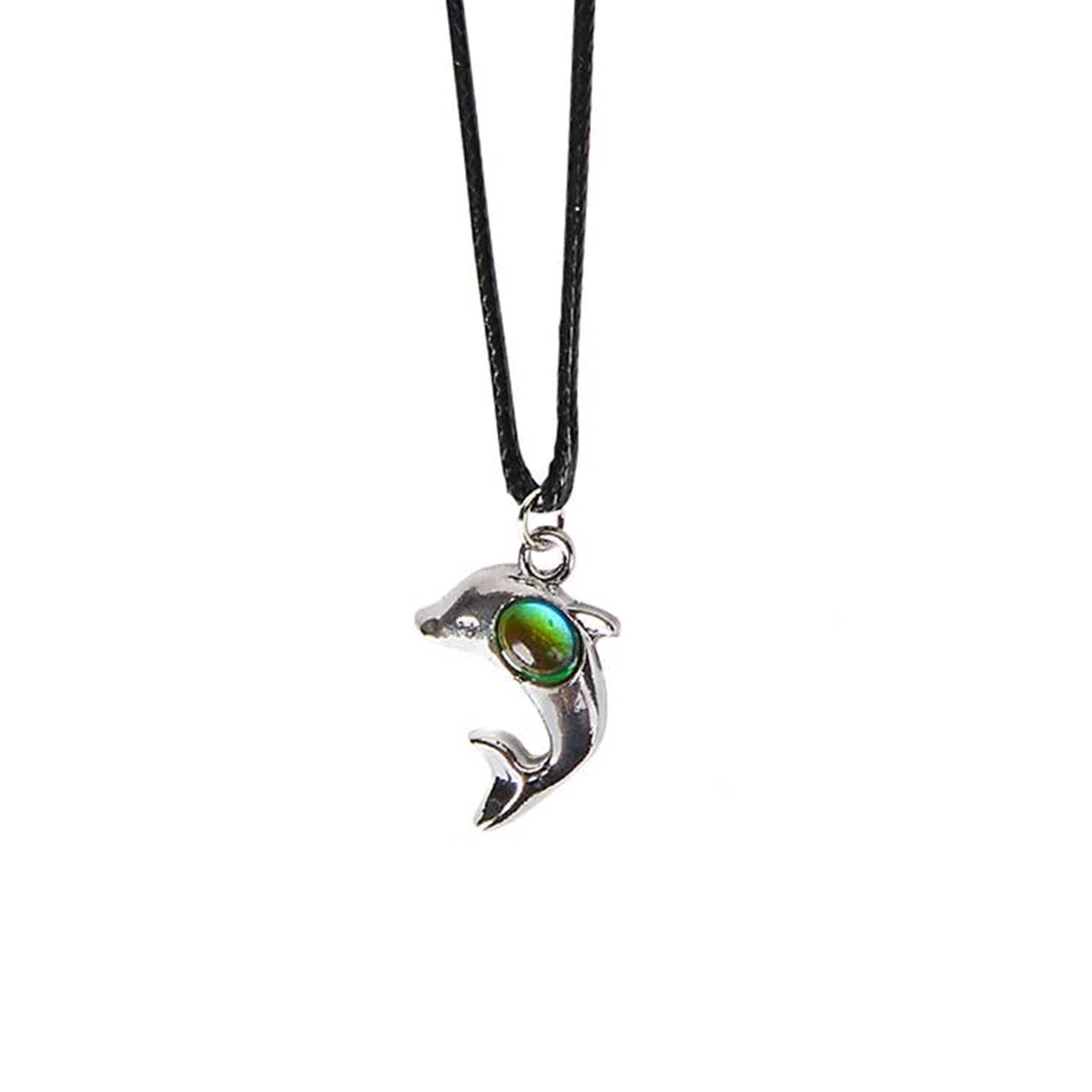 Color Changing Dolphin Charm Mood Necklace All Products Color Changing Dolphin Charm Mood Necklace All Products