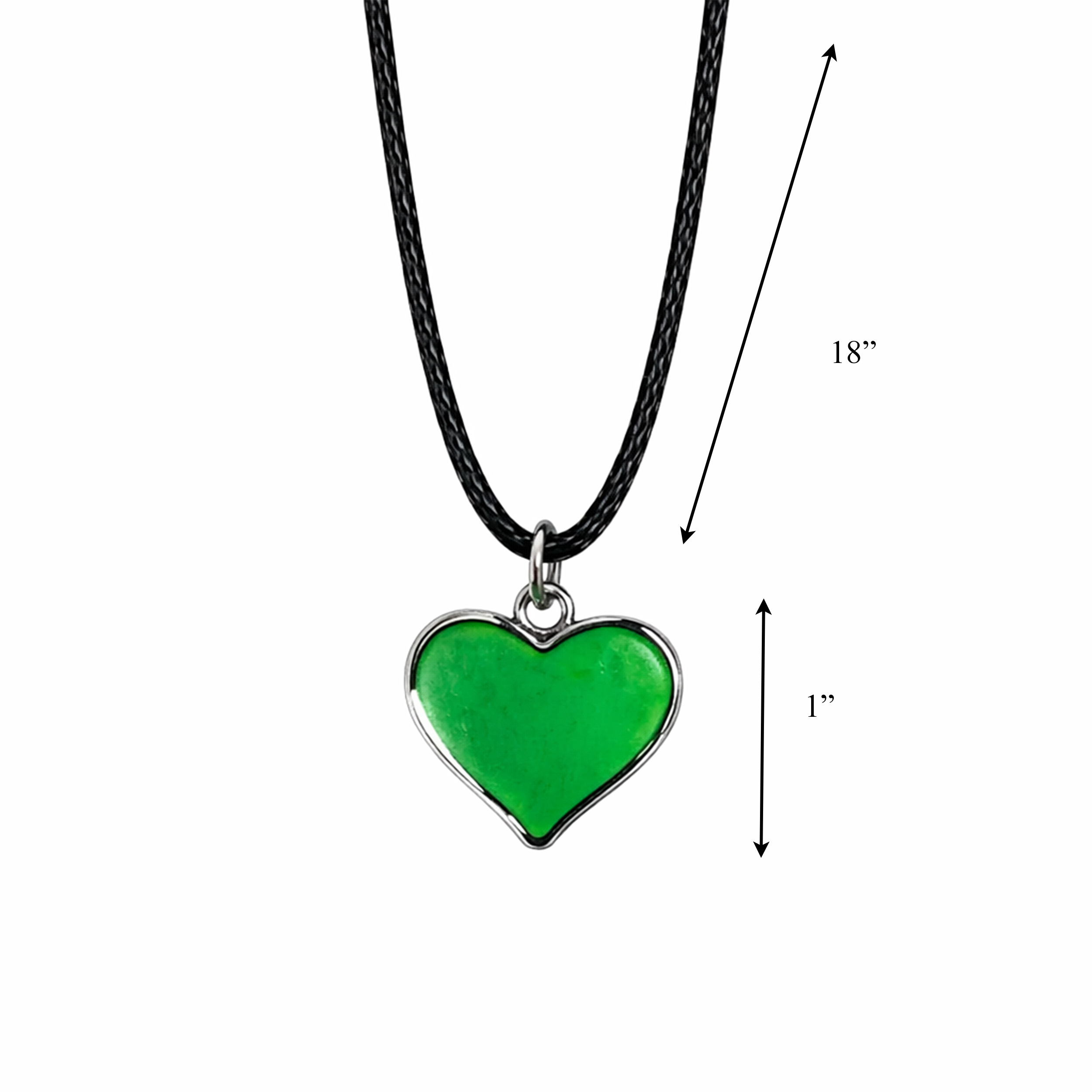 Color Changing Heart Charm Mood Necklace All Products Color Changing Heart Charm Mood Necklace All Products 2