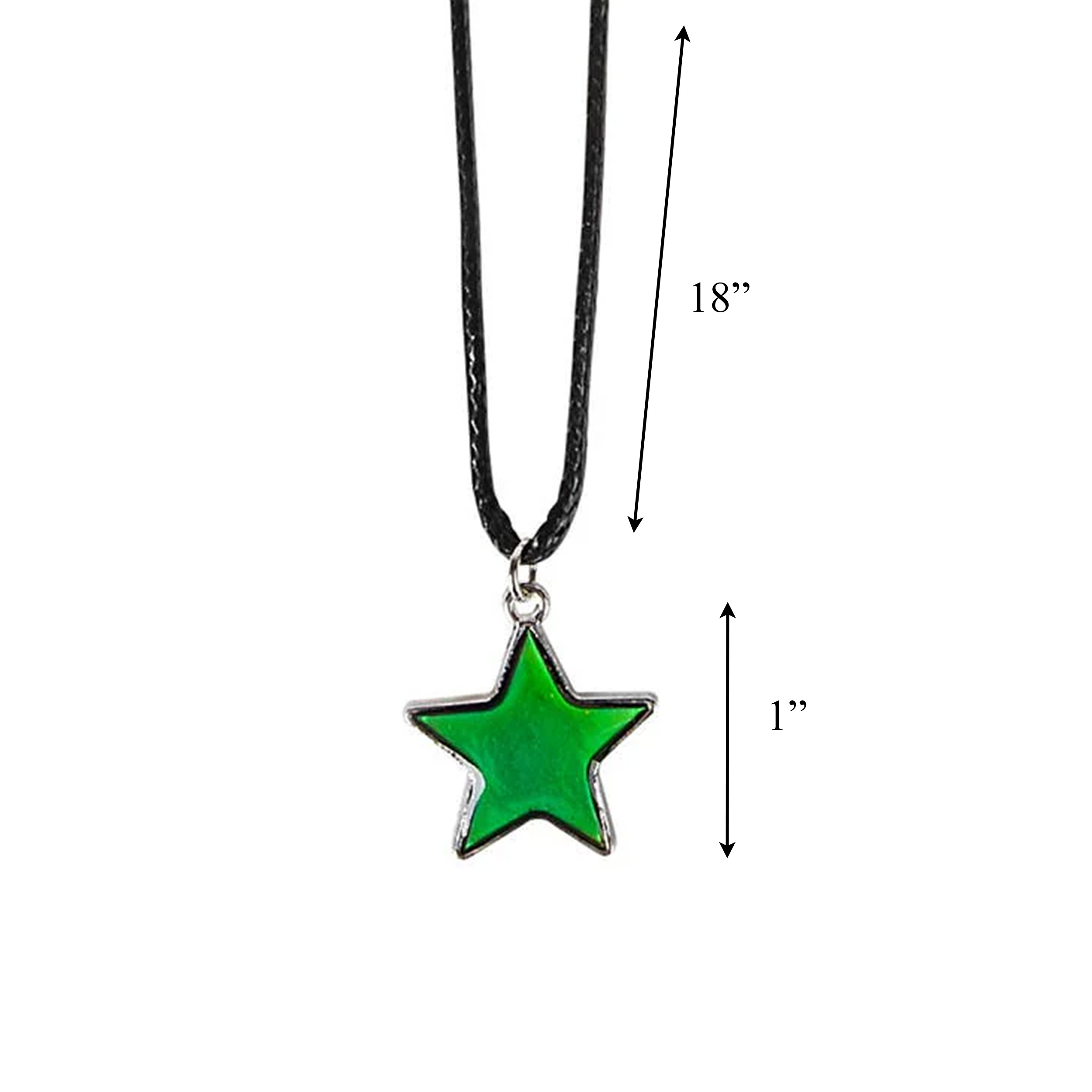 Color Changing Star Charm Mood Necklace All Products Color Changing Star Charm Mood Necklace All Products 2