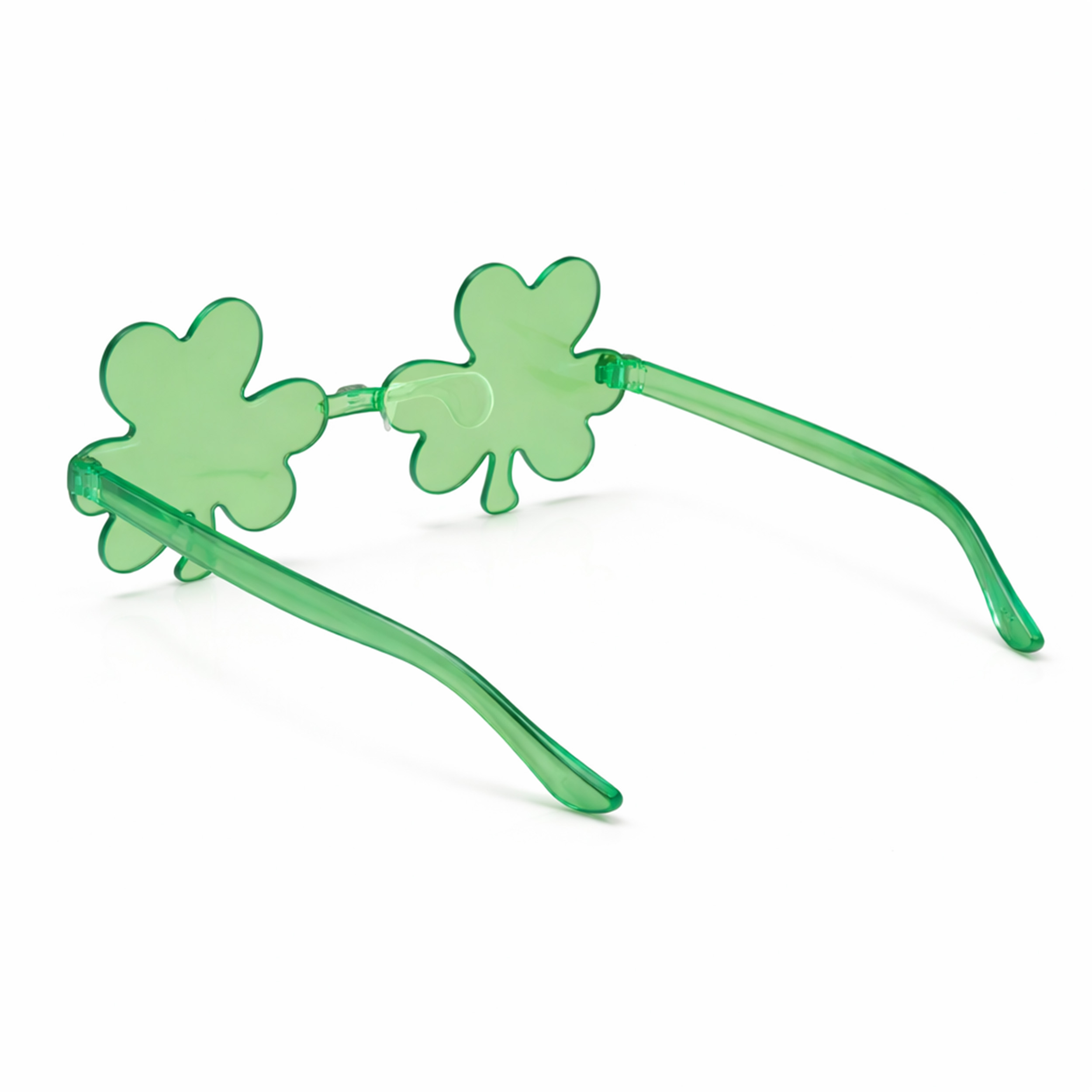Unlit Shamrock Shaped Green Frameless Fashion Glasses All Products Unlit Shamrock Shaped Green Frameless Fashion Glasses All Products 4