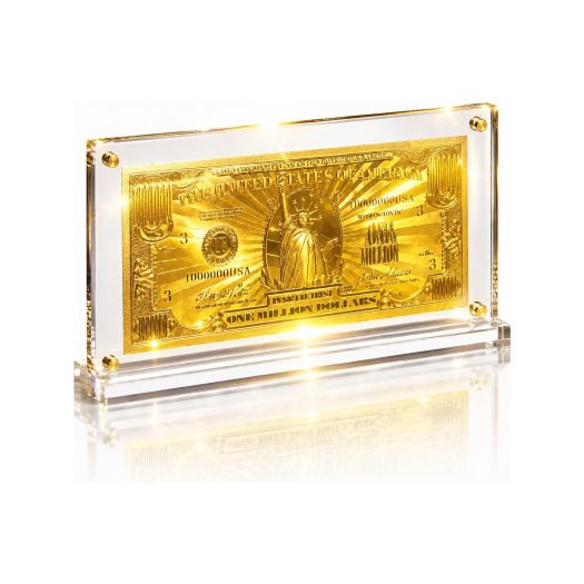 Million Dollar Bill with Acrylic Display Stand 4th of July Million Dollar Bill with Acrylic Display Stand 4th of July