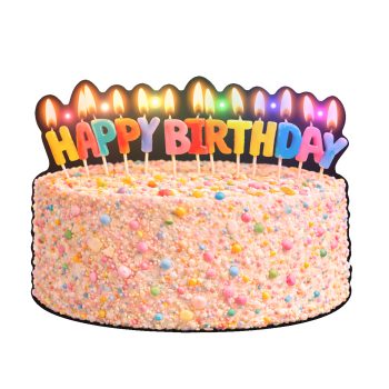 Flashing Rainbow Sprinkle Birthday Cake LED Lapel Pin All Body Lights and Blinkees Flashing Rainbow Sprinkle Birthday Cake LED Lapel Pin All Body Lights and Blinkees