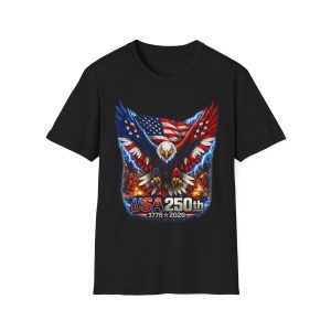 Patriotic Eagle T-Shirt — USA 250th 1776–2026 Anniversary 4th of July Patriotic Eagle T-Shirt — USA 250th 1776–2026 Anniversary 4th of July