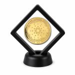 Crypto Coin Display Stand with Coin of Choice