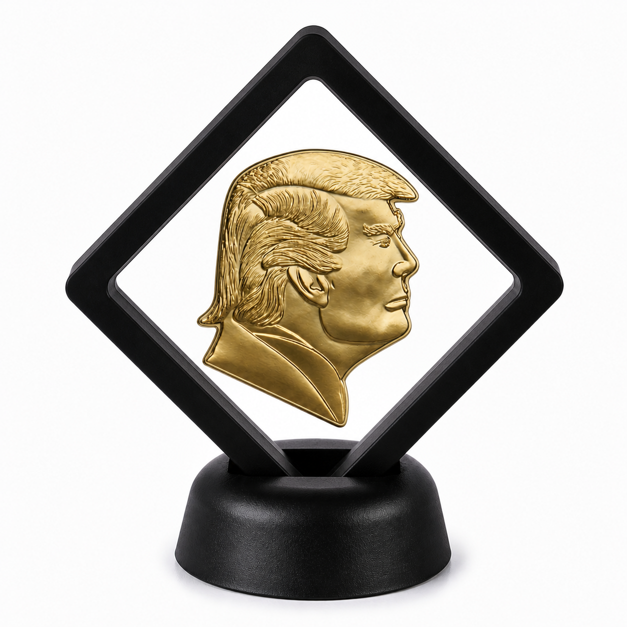 Donald Trump and Political Coin Display Stand with Coin of Choice Challenge Coins Donald Trump and Political Coin Display Stand with Coin of Choice Challenge Coins 9
