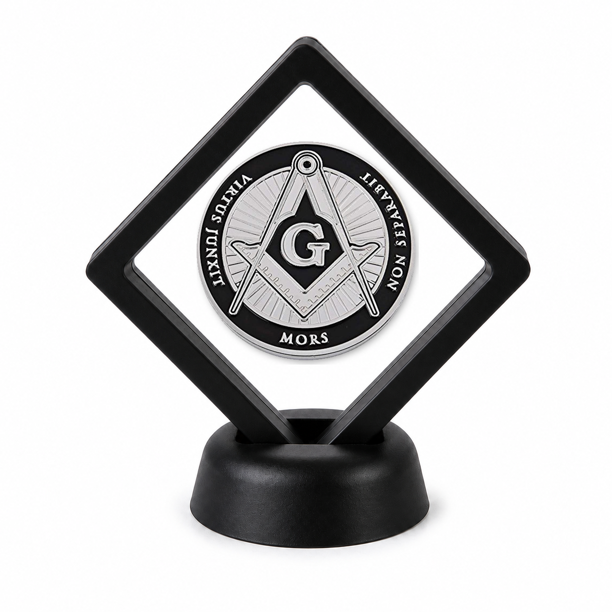 Collector Novelty Coin Display Stand with Coin of Choice Challenge Coins Collector Novelty Coin Display Stand with Coin of Choice Challenge Coins 4
