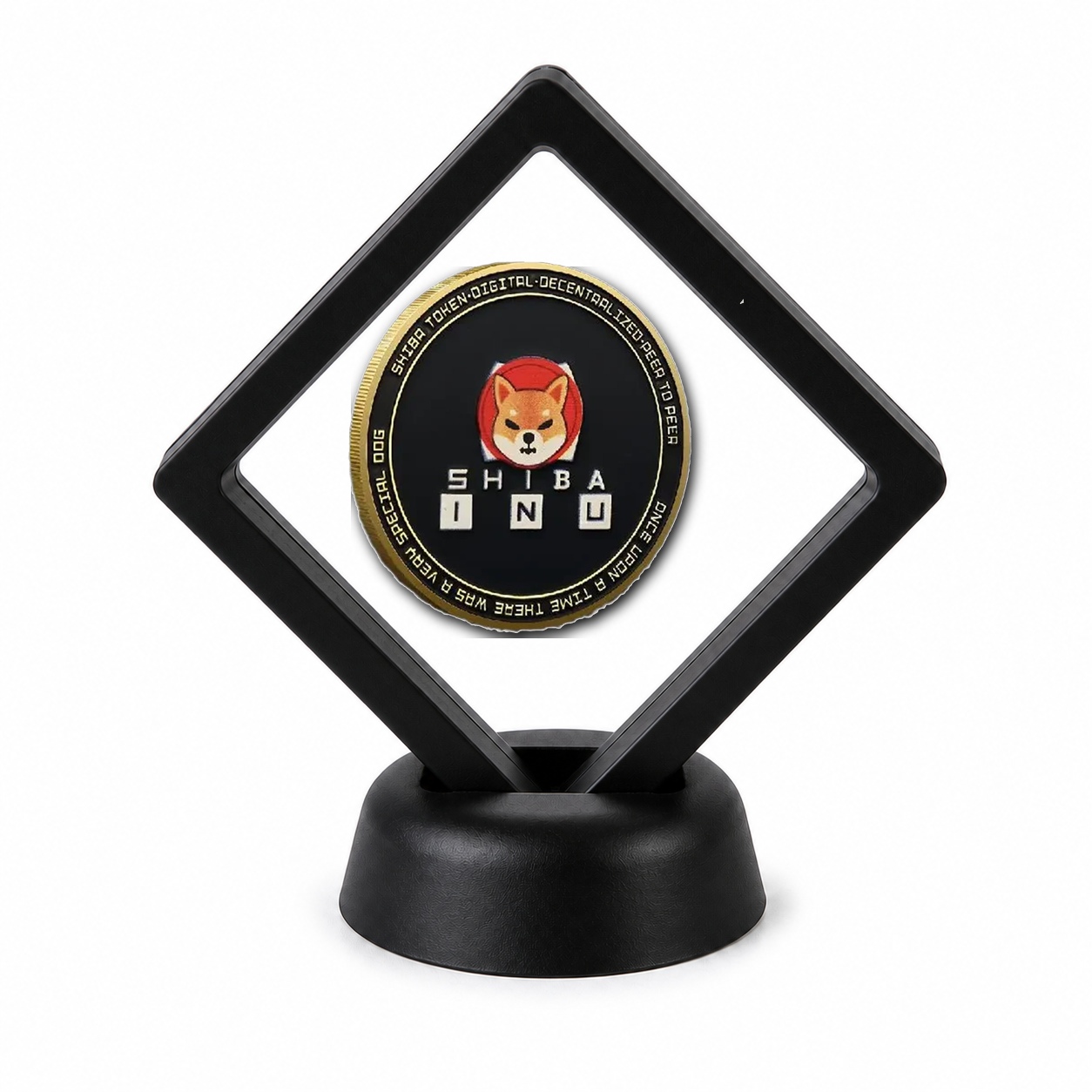 Crypto Coin Display Stand with Coin of Choice Novelty and Replica Bills and Challenge Coins Crypto Coin Display Stand with Coin of Choice Novelty and Replica Bills and Challenge Coins 15