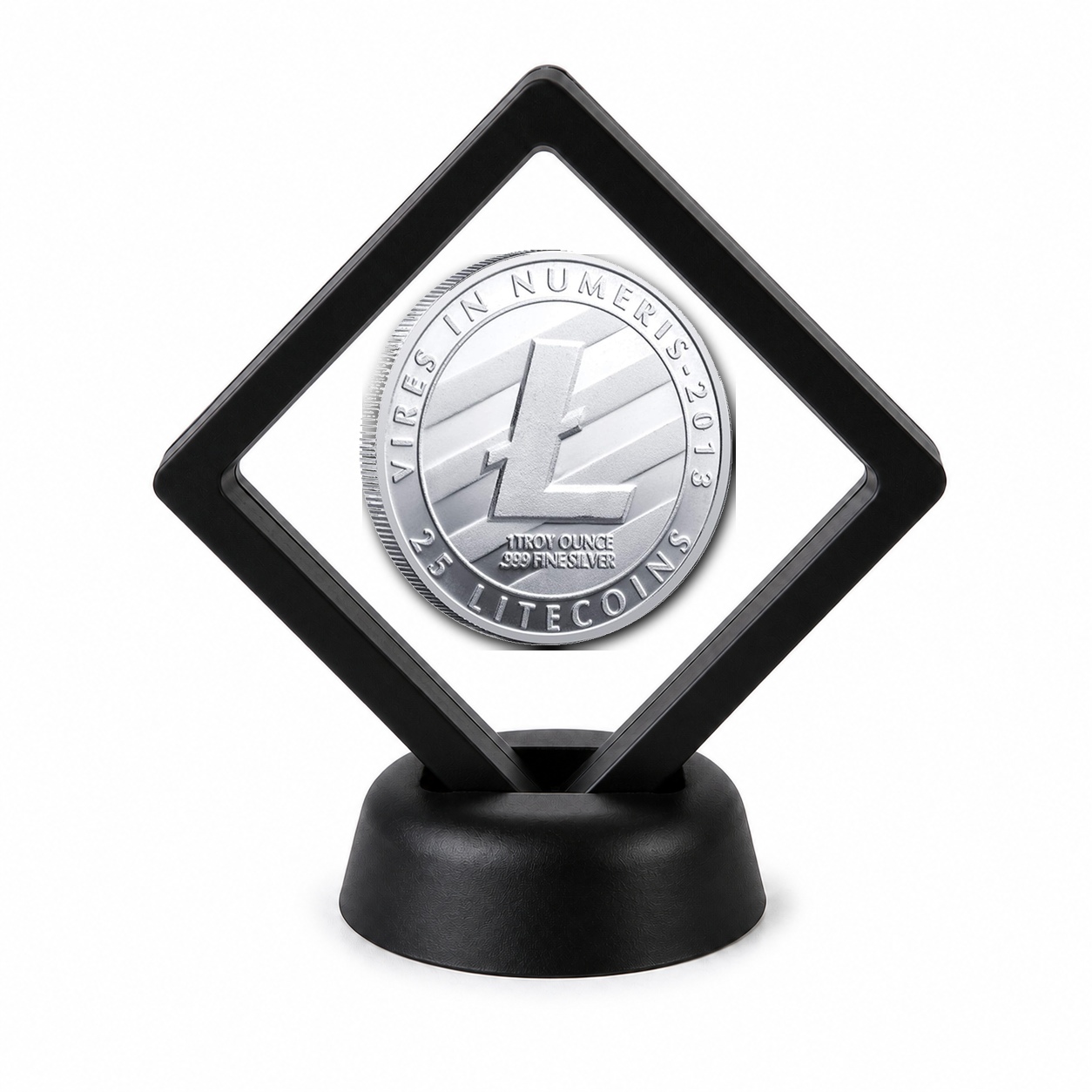 Crypto Coin Display Stand with Coin of Choice Novelty and Replica Bills and Challenge Coins Crypto Coin Display Stand with Coin of Choice Novelty and Replica Bills and Challenge Coins 18