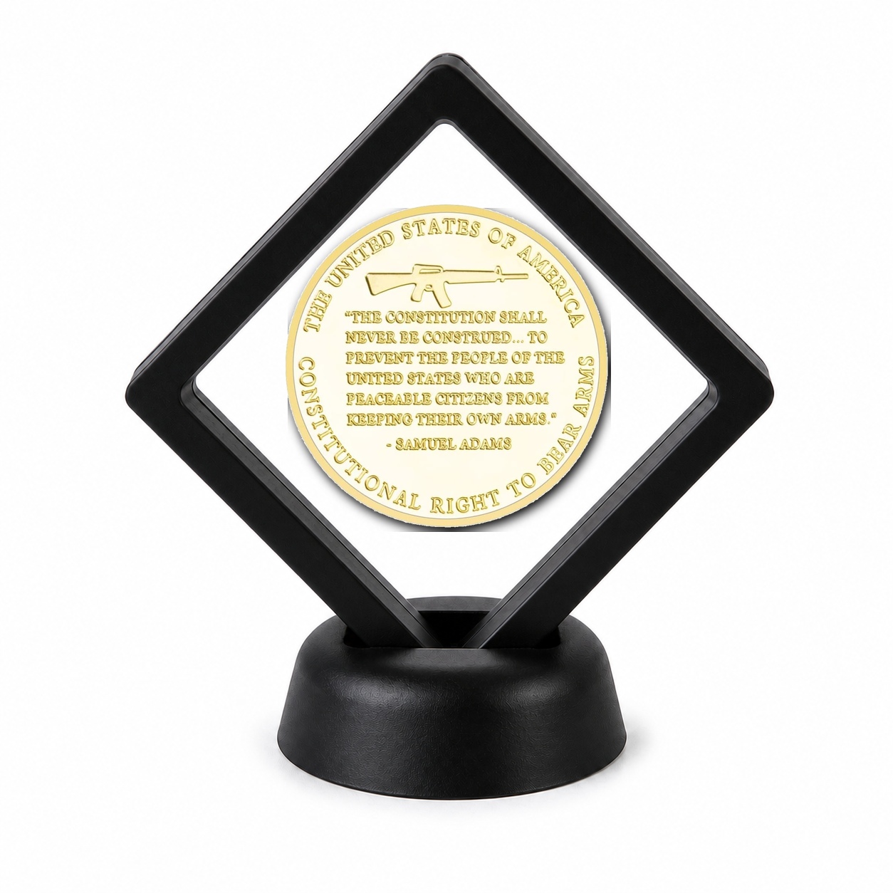 US Army Coin Display Stand with Coin of Choice Army Coins US Army Coin Display Stand with Coin of Choice Army Coins 22