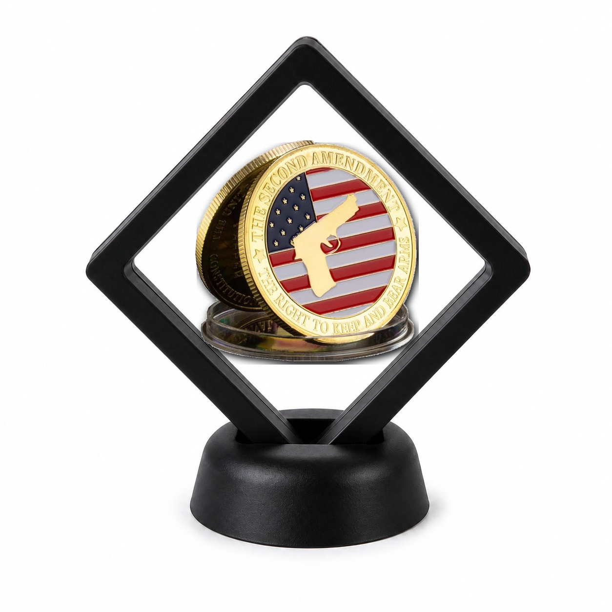US Army Coin Display Stand with Coin of Choice Army Coins US Army Coin Display Stand with Coin of Choice Army Coins 21